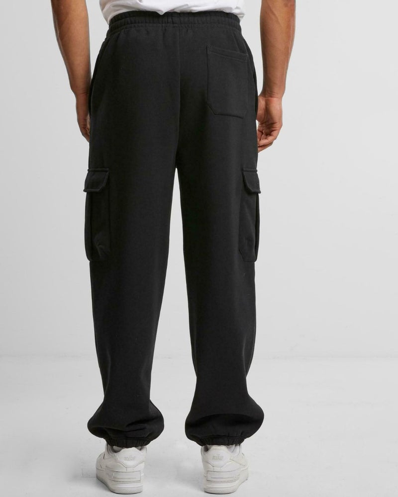 FLYNOFF Black Side Pocket Loose Fit Cargo - Image 2